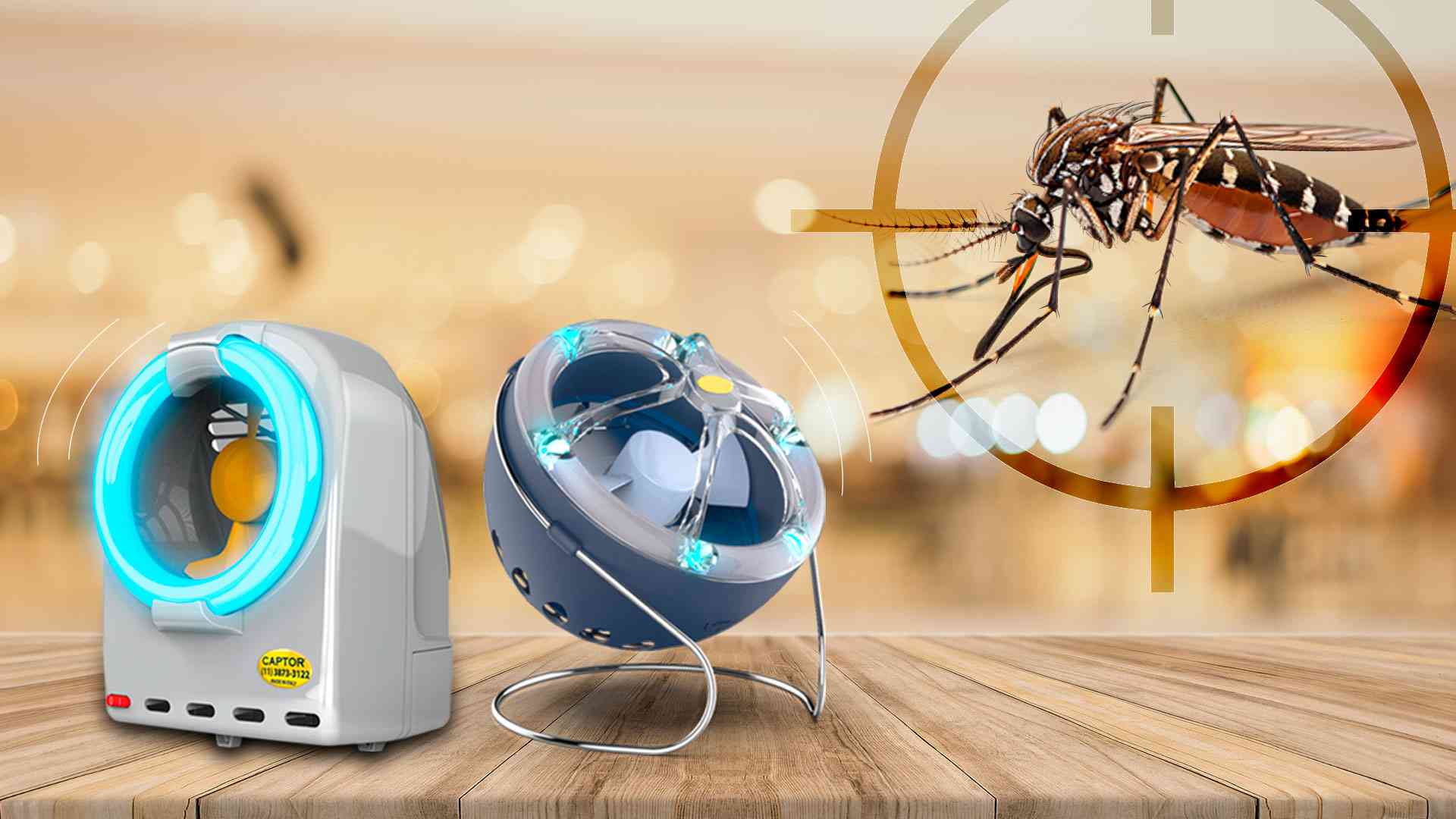 Armadilha Luminosa CAPTOR®: A Solução Eficaz para Captura do Aedes aegypti