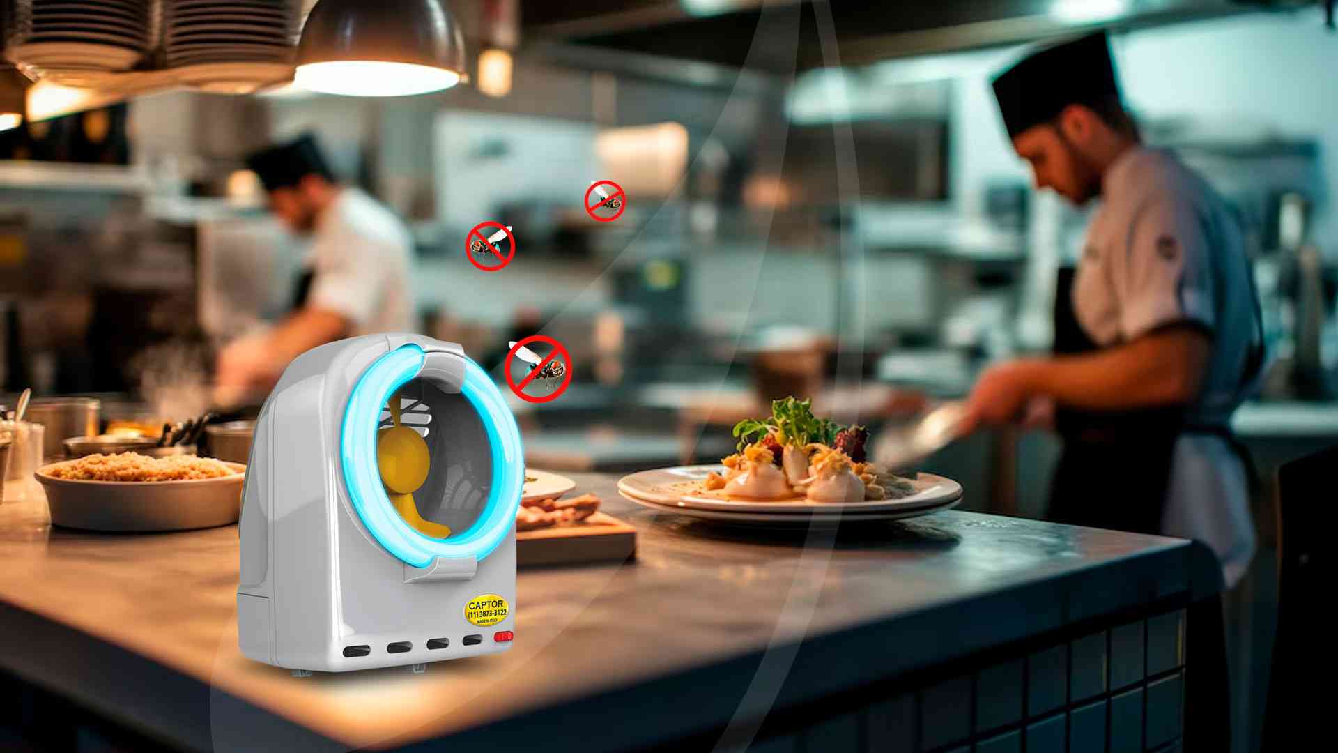 Prevenção e Controle: Mantenha os Insetos Voadores Fora da Cozinha